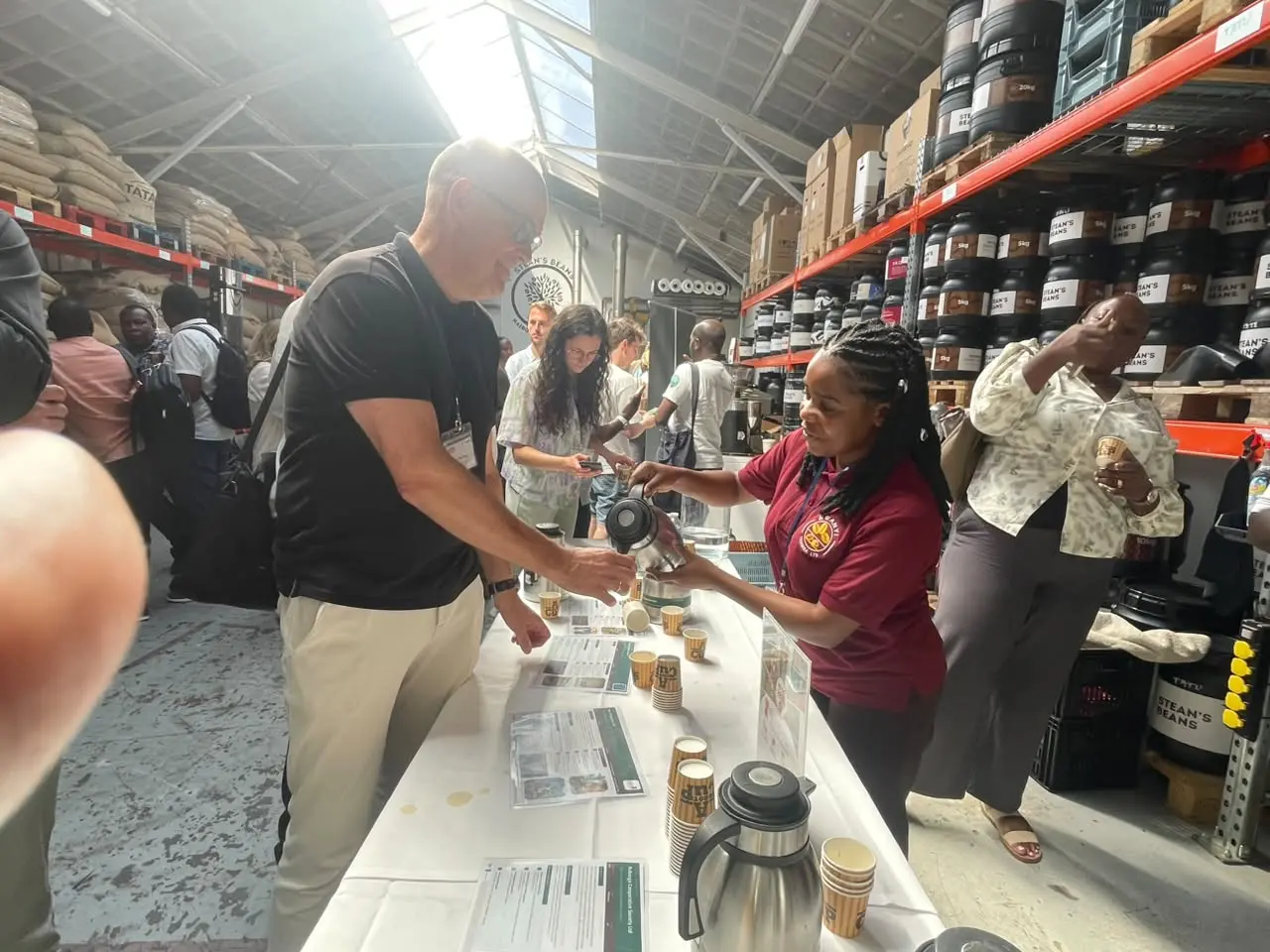 Coffee Caravan at Stean’s Beans
