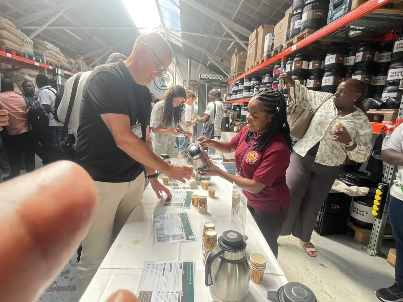 Coffee Caravan at Stean’s Beans