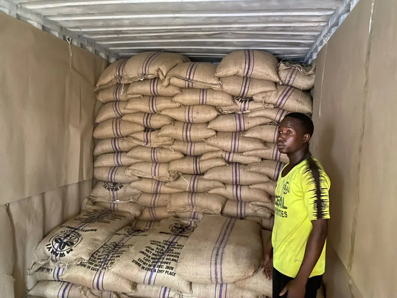 Container-ready coffee