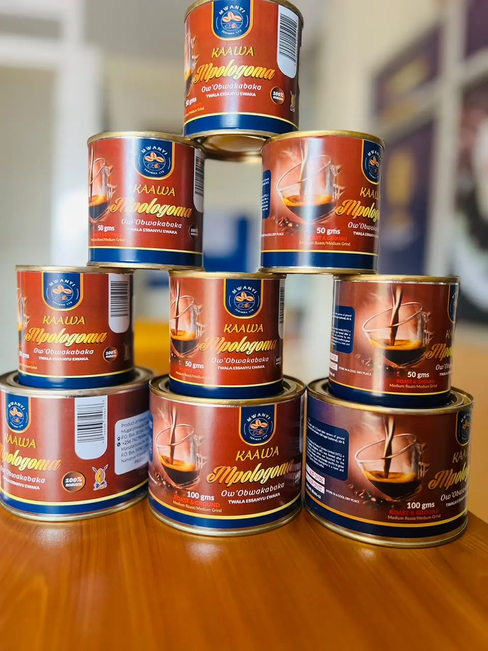 Kaawa Mpologoma retail coffee products