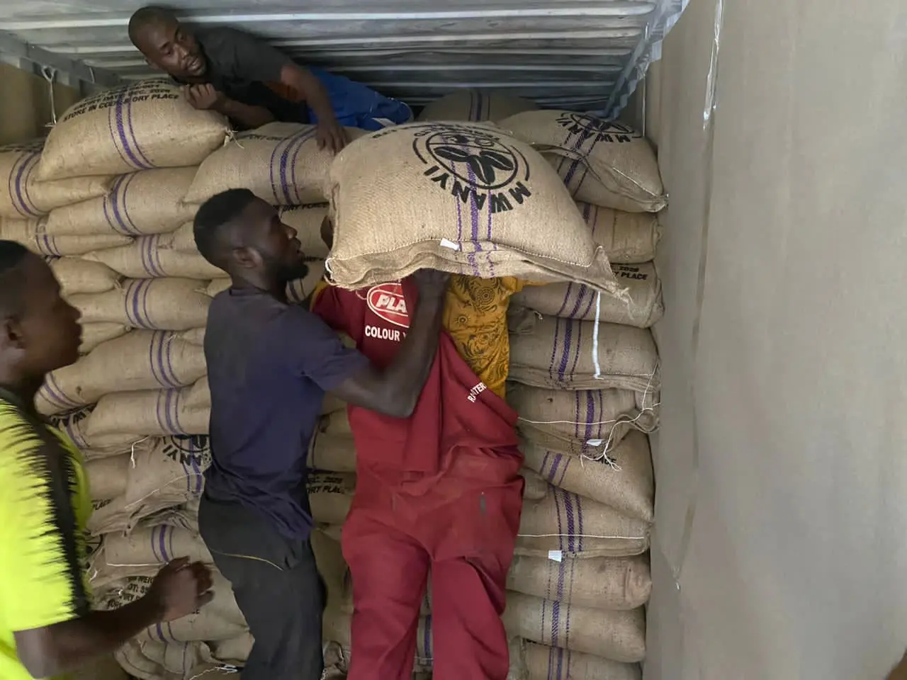 Loading for shipment